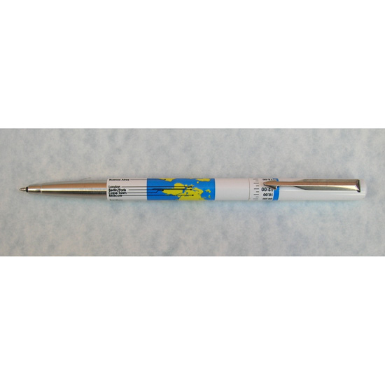 Parker Rollerball Pen Flags of the World Logo 