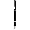 Picture of Waterman Exception Slim Black Silver Trim Fountain Pen Medium Nib