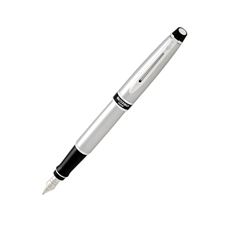 Picture of Waterman Expert II Brushed Chrome Fountain Pen Medium Nib