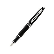 Picture of Waterman Expert II Black Matte Chrome Trim Fountain Pen Medium Nib