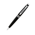 Picture of Waterman Expert II Black Matte Chrome Trim Ballpoint Pen