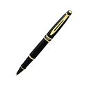 Picture of Waterman Expert II Black Lacquer Gold Trim Rollerball Pen