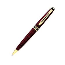 Picture of Waterman Expert II Dune Red Gold Trim Ballpoint Pen
