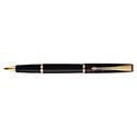 Picture of Parker Latitiude Silky Black Gold Trim Fountain Pen Medium Nib