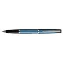 Picture of Parker Latitude Slate Blue Chrome Trim Rollerball Pen
