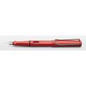 Picture of Lamy Safari Red Fountain Pen Broad Nib