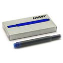 Picture of Lamy T 10 Blue Ink Cartridges 5 Per Pack