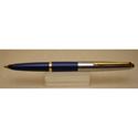 Picture of Parker 45 Blue Gold Trim with Dome Fountain Pen Medium Nib