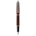 Picture of Waterman Hemisphere Metallic Cognac Fountain Pen Medium Nib