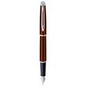 Picture of Waterman Hemisphere Metallic Cognac Fountain Pen Medium Nib