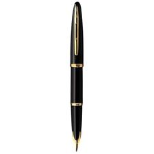 Picture of Waterman Carene Black Sea Gold Trims Fountain Pen Fine Nib