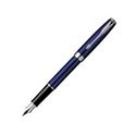 Picture of Parker Sonnet Laque Ocean Blue Silver Trim Fountain Pen Medium Nib