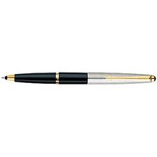 Picture of Parker 45 Chrome and Black with Dome Rollerball Pen