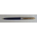 Picture of Parker 45 Blue Gold Trim with Dome Ballpoint Pen