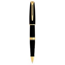 Picture of Waterman Charleston Black Gold Trim Rollerball Pen