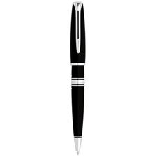 Picture of Waterman Charleston Black Chrome Trim Ballpoint Pen