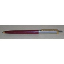 Picture of Parker Jotter Burgundy Gold Trim Ballpoint Pen