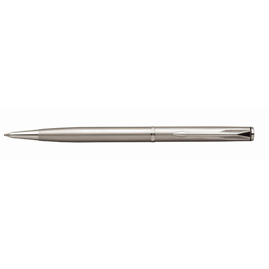 Parker  Insignia Dimonite & Silver Trim Ballpoint Pen New In Box Made In Usa 