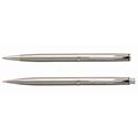 Picture of Parker Insignia Stainless Steel Chrome Trim Ballpoint Pen and Pencil Set