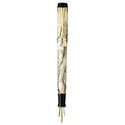 Picture of Parker Duofold Pearl and Black Centennial Fountain Pen Fine Nib