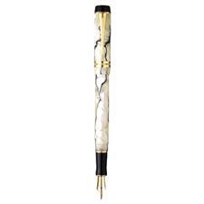 Picture of Parker Duofold Pearl and Black International Fountain Pen Medium Nib
