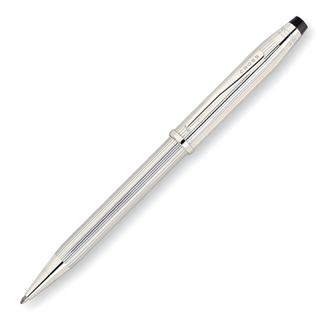 Cross Century II Sterling Silver Ballpoint Pen-Montgomery Pens Fountain Pen  Store 212 420 1312