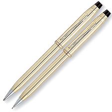 Picture of Cross Century II 10 Karat Gold Filled Rolled Gold Ballpoint Pen and 0.5mm Pencil Set