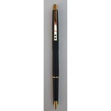 Picture of Papermate Matte Black Gold Trim Fountain Pen Medium Point