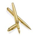 Picture of Caran dAche Jewellery Leman 18kt Yellow Gold 34 Diamonds Rollerball Pen