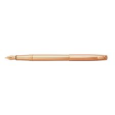 Picture of Caran dAche Jewellery Madison 18kt Rose Gold Fountain Pen - 10 Diamonds