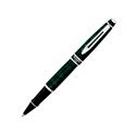 Picture of Waterman Expert II Dune Green Chrome Trim Rollerball Pen