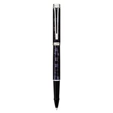 Picture of Waterman Harmonie Patio Blue Chrome Trim Rollerball Pen