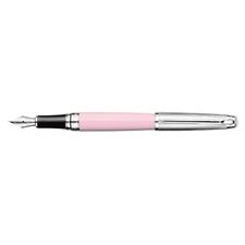 Picture of Caran dAche Leman Bicolor Rose Silver Plated Fountain Pen Medium Nib