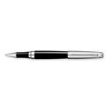 Picture of Caran dAche Leman Bicolor Black Silver Plated Roller Ball Pen