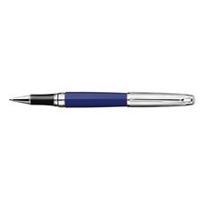Picture of Caran dAche Leman Bicolor Blue Night Silver Plated Roller Ball Pen