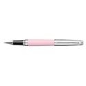Picture of Caran dAche Leman Bicolor Rose Silver Plated Roller Ball Pen