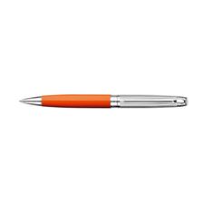 Picture of Caran dAche Leman Bicolor Saffron Silver Plated Ballpoint Pen