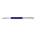 Picture of Caran dAche Madison Bicolor Blue Silver Plated Fountain Pen Medium Nib