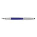 Picture of Caran dAche Madison Bicolor Blue Silver Plated Fountain Pen Medium Nib