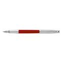 Picture of Caran dAche Madison Bicolor Red Silver Plated Fountain Pen Medium Nib