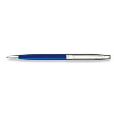 Picture of Caran dAche Madison Bicolor Blue Silver Plated Ballpoint Pen