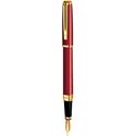 Picture of Waterman Exception Slim Red Gold Trim Fountain Pen Fine Nib