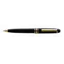 Picture of Montblanc Mozart Gold Plated Black Resin Ballpoint Pen