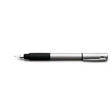 Picture of Lamy Accent Palladium Finish with India Rubber Grip Fountain Pen Broad Nib