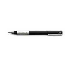 Picture of Lamy Accent Black Matte Finish with Aluminum Grip Fountain Pen Extra Fine Nib