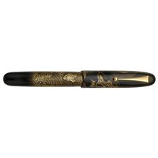 Picture of Namiki Chinkin Dragon Fountain Pen Broad Nib