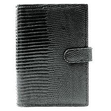 Picture of Filofax Pocket Lizard Black Organizer