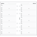 Picture of Filofax Personal Address Sheets 100 Pack