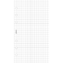 Picture of Filofax Personal Quadrille Notepad White