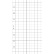 Picture of Filofax Personal Quadrille Notepad White
